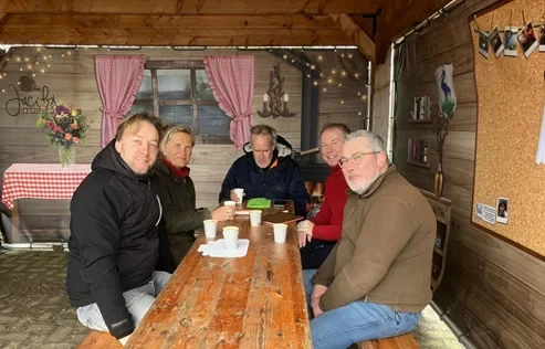 Het kernteam van Natuurrijk Ankeveen